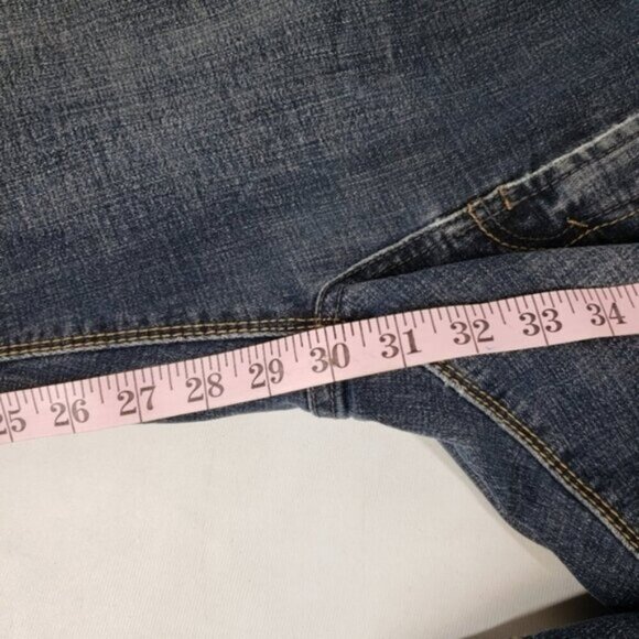 Black Bull Athletic Fit Jeans Dark Wash Size 32 Straight Leg - Picture 13 of 16